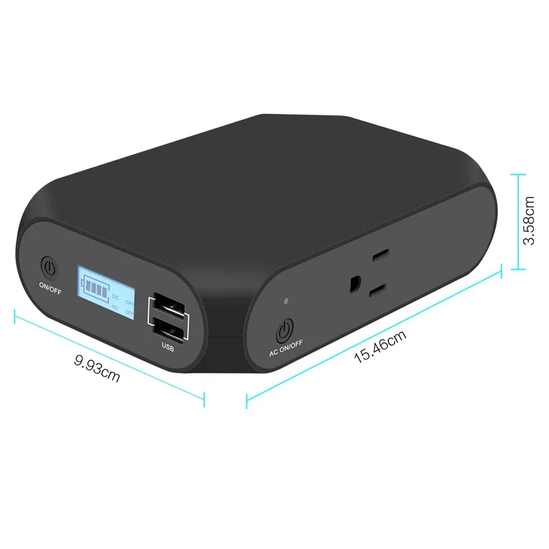 Портативный генератор быстрое зарядное устройство USB источник питания хранение