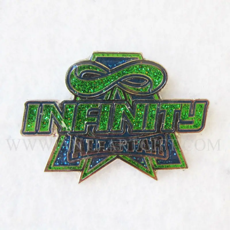 2020 новейшие мягкие эмалевые зеленые блестки для спортивной акции всех звезд с