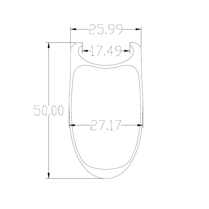 No paint Golden Snake 3K Twill Kevlar 700c 50 x 26mm road bicycle carbon rim V brake Environmental protection Chinese |