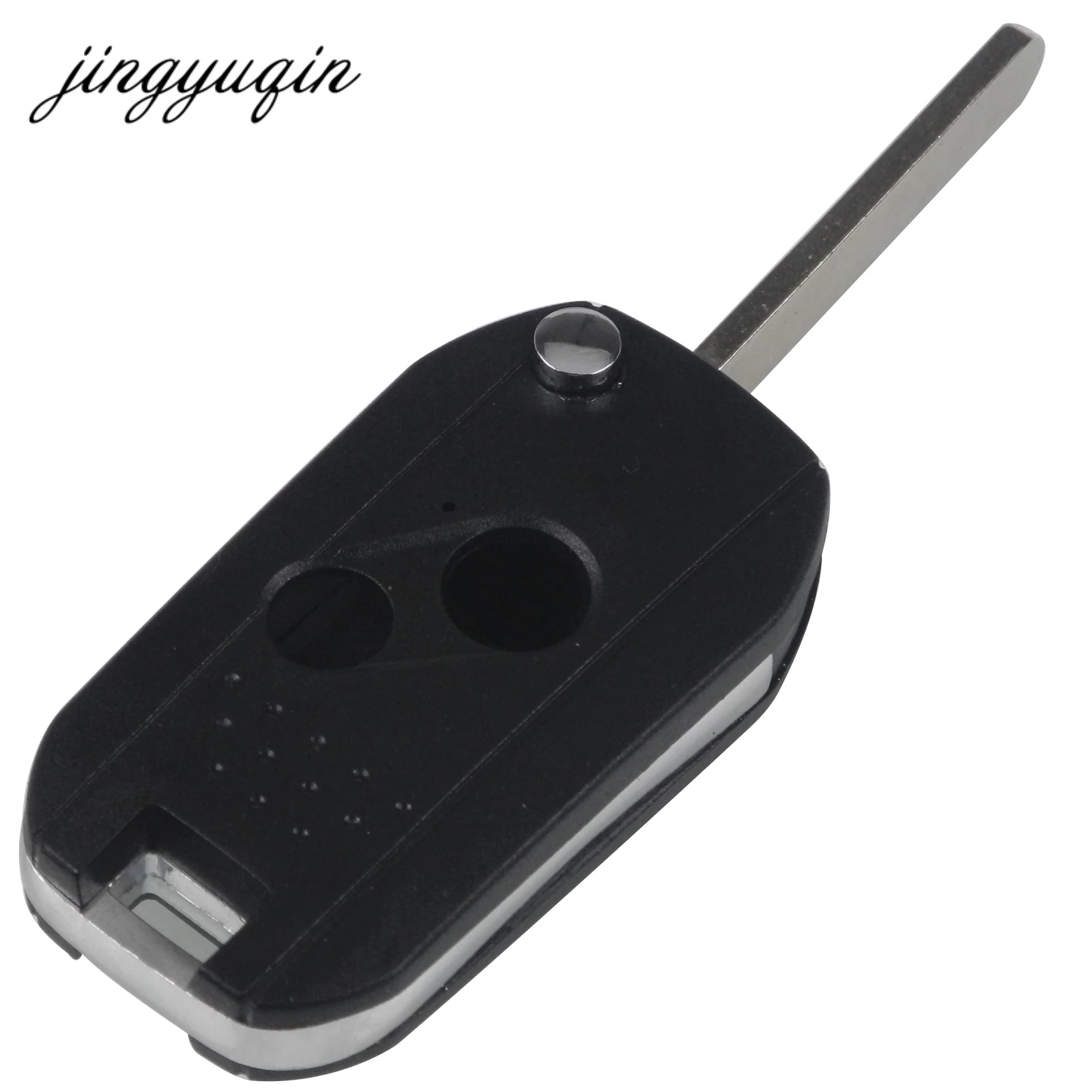 Jingyuqin 10 шт./лот Удаленная Модифицированная раскладная оболочка для ключей Honda CRV Fit