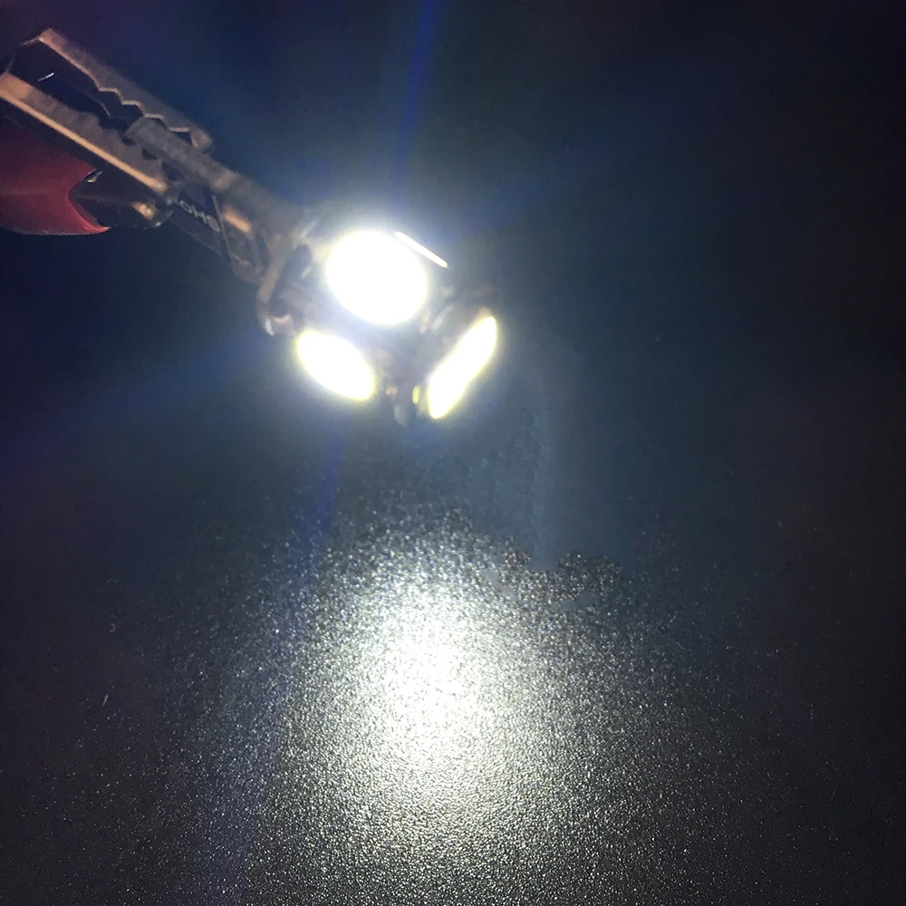 Бесплатная доставка 500X T10 W5W 194 168 Canbus Нет Ошибка 5630 6 SMD Интерьер может-bus свет клин