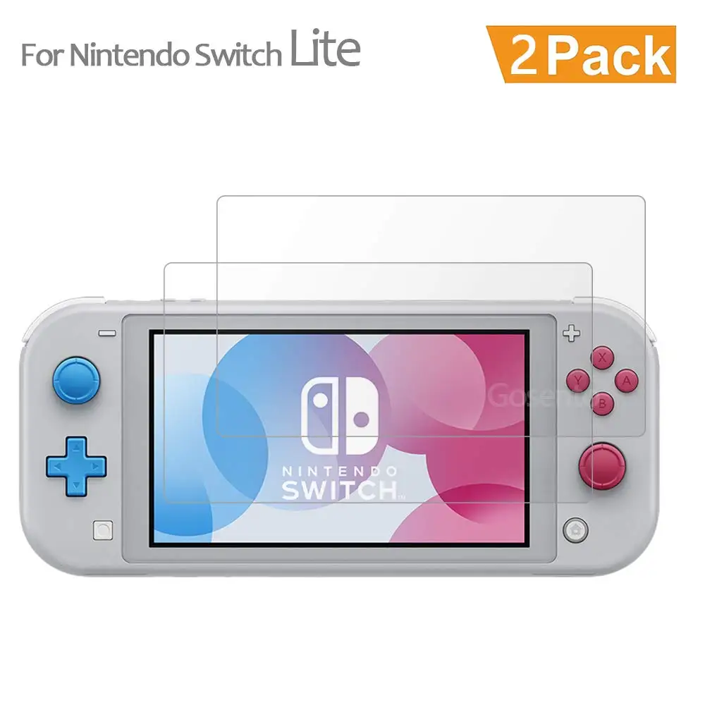 2 упаковки Nintendo Switch Lite защита для экрана закаленное стекло твердость 9H HD пленка