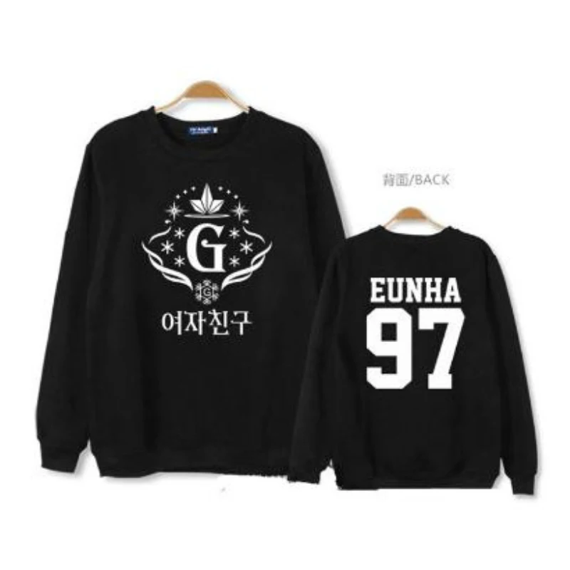 Mainlead KPOP GFRIEND snowwear 3-й альбом SINB UM JI Unsiex пуловер с капюшоном | Женская одежда