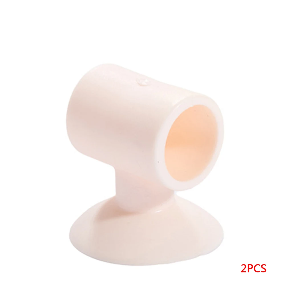 NO4 2pcs 2/4 шт. практические дверная ручка силиконовая форма для предупреждения столкновений присоски бытовых дверной Защитная прокладка глушителя звука всасывания ограничители открывания дверей коврики - Цвет: NO4 2pcs