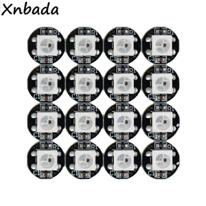 10-1000 шт. WS2812B WS2812 4Pin RGB светодиодный чип 5050SMD WS2811 IC черныйбелый PCB с радиатором DC5V