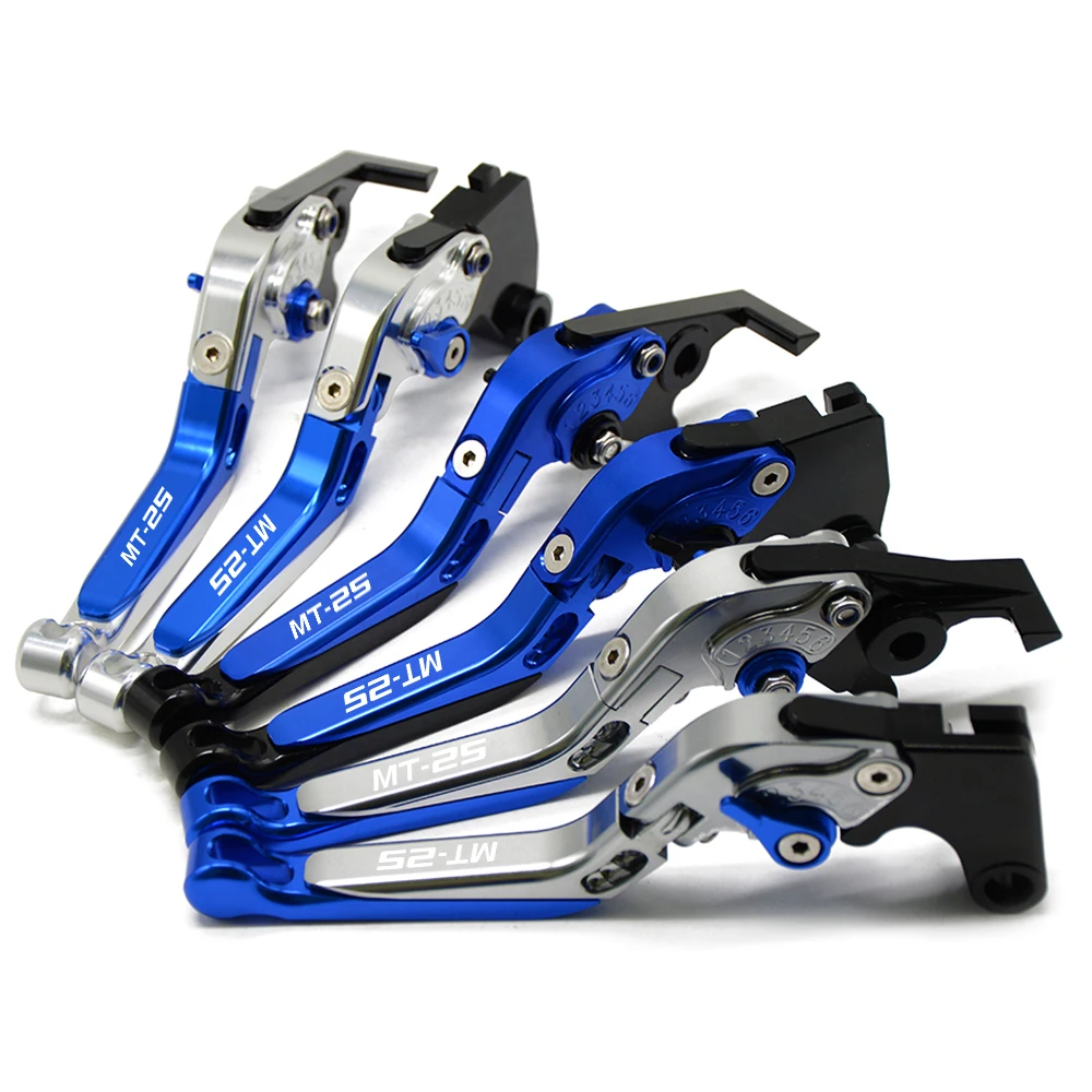 Мотоцикл CNC регулируемые складные тормоза сцепления рычаги с mt 25 для YAMAHA MT MT25 2005