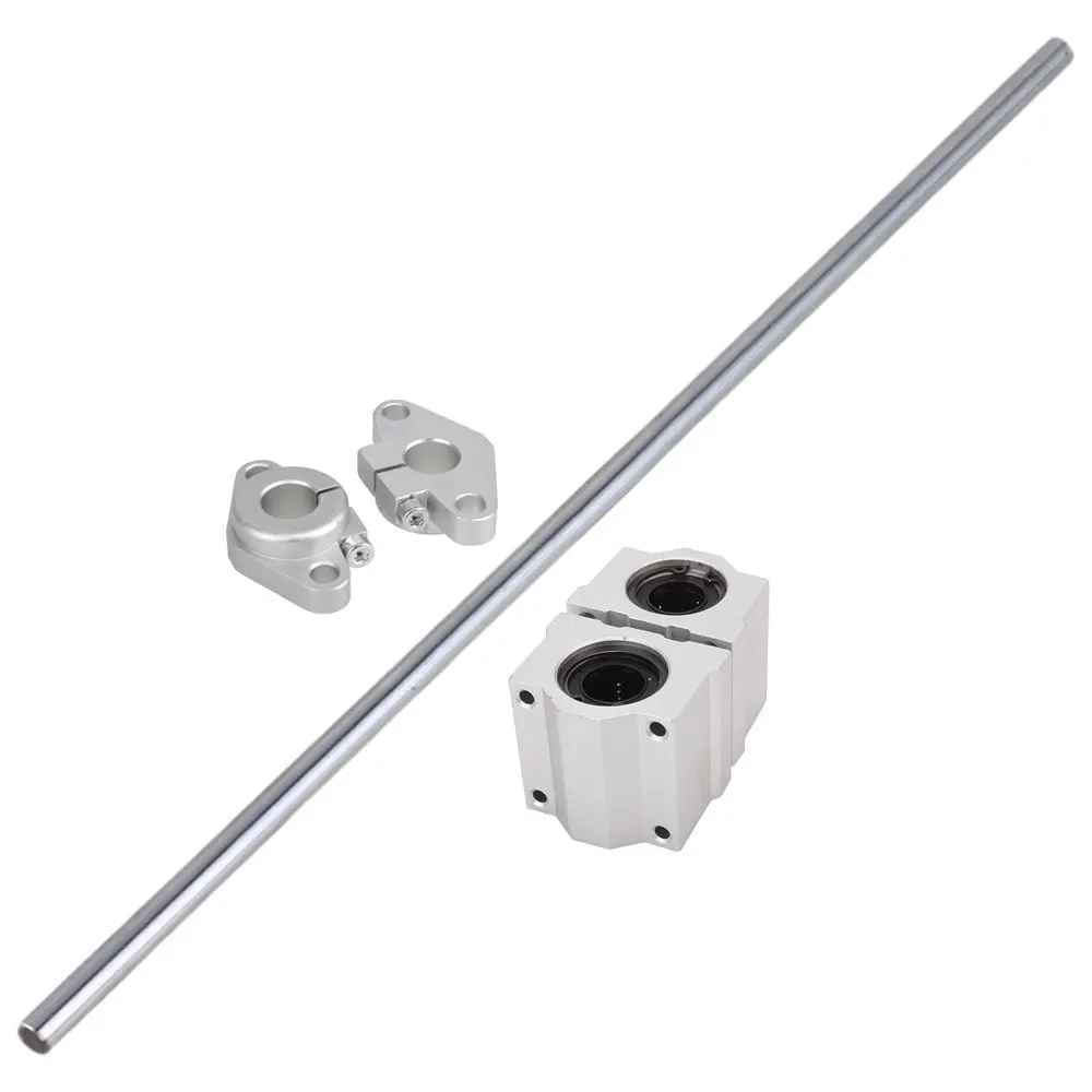 Вертикальная скользящая втулка диаметром 12 мм и оптическая ось линейного вала 500