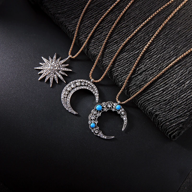 Изысканное Полихроматическое кристаллическое акриловое ожерелье с подвеской в