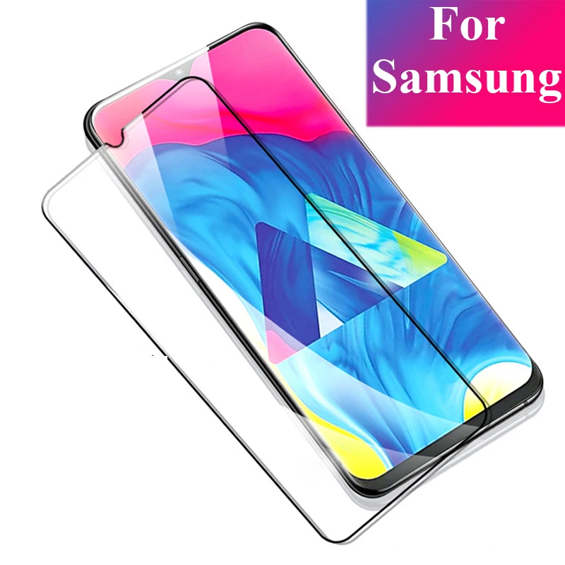 Закаленное стекло для Samsung Galaxy A10 A20 A30 A40 A50 A70 M10 M20 M30 | Мобильные телефоны и