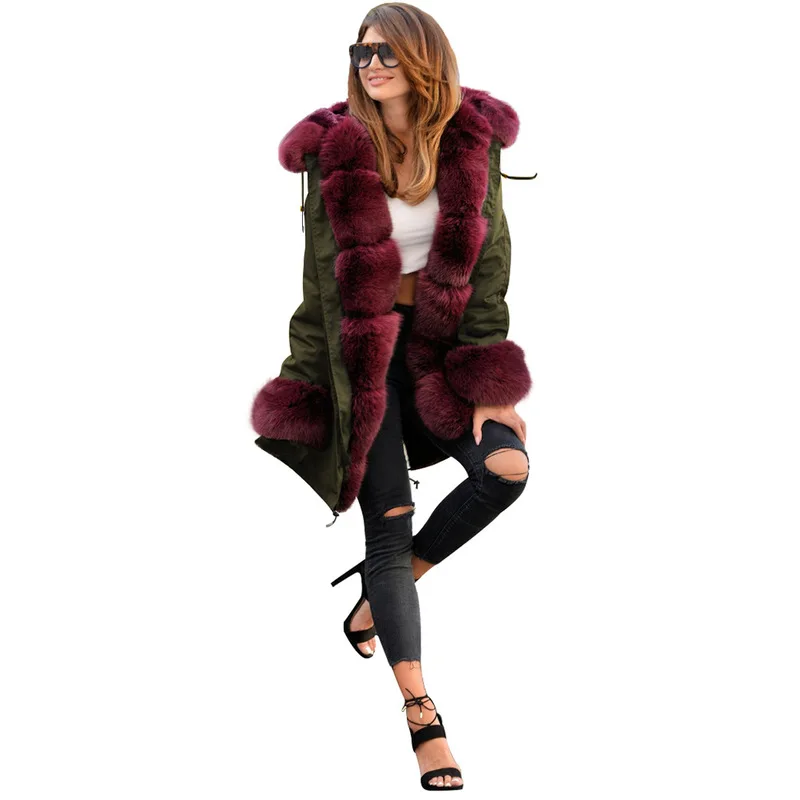 Куртка женская с капюшоном теплая хлопковая повседневная на зиму U-SWEAR | Женская