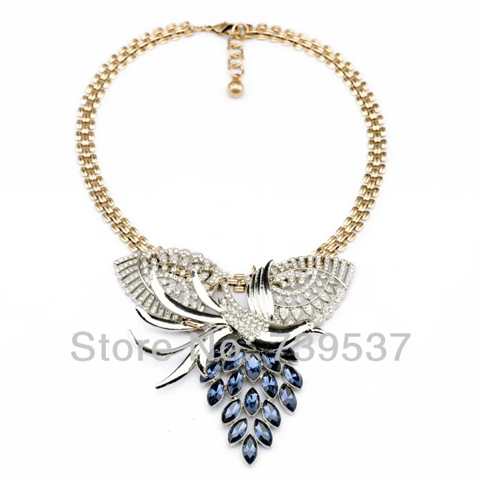 Оптовая продажа модный костюм ювелирные изделия подвеска на ожерелье Павлин|fashion