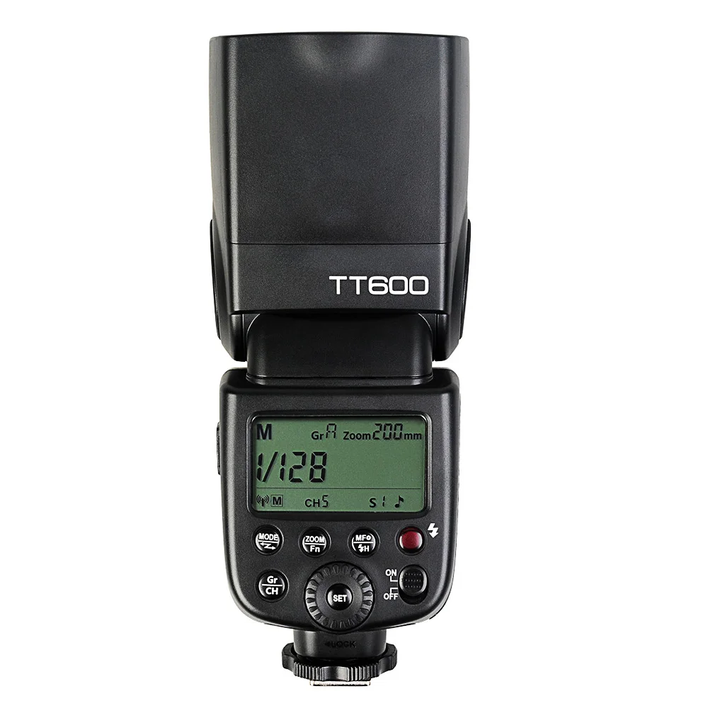 2 шт. Godox TT600 TT600S 2,4G Беспроводная камера Вспышка Speedlite+ X1T-N/C/S/F/O передатчик для Nikon Canon sony Fuji Olympus