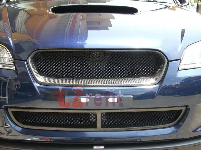 Решетка переднего бампера из углеродного волокна подходит для Subaru Legacy 2007