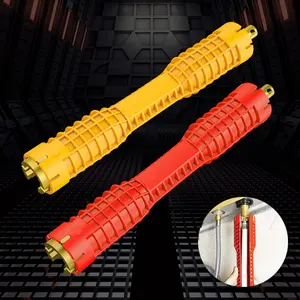 Многофункциональный двойной гаечный ключ для водопроводных труб, нижние плоскогубцы, втулка для смесителя в ванной, инструмент для установки и обслуживания раковины