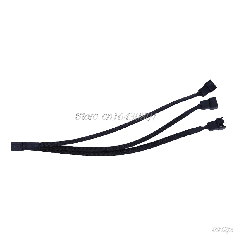 Высококачественный 4-контактный PWM кабель вентилятора 1-3 способа 1/2/5 шт сплиттер
