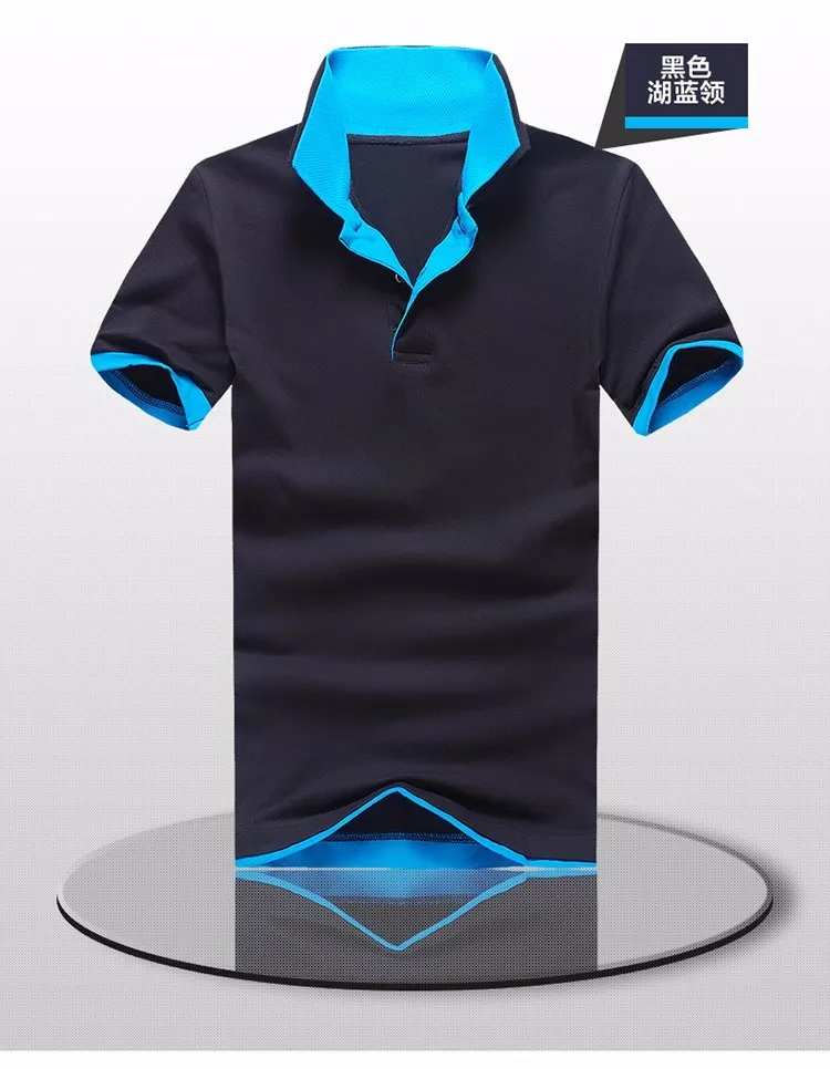 AIRGRACIAS мужской Бренд Poloshirt для мужчин сплошной цвет мужские хлопковые топы с короткими рукавами Повседневные майки поло дропшиппинг