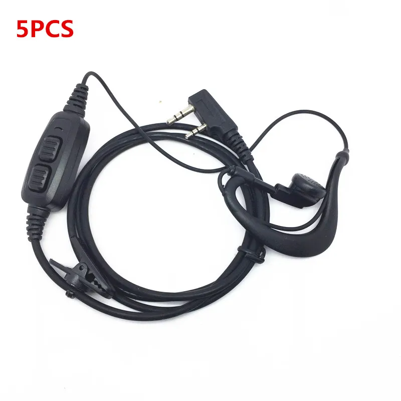 

5 шт. двойные PT T emits наушники для BaoFeng UV-82 UV-82HP Plus. Рация