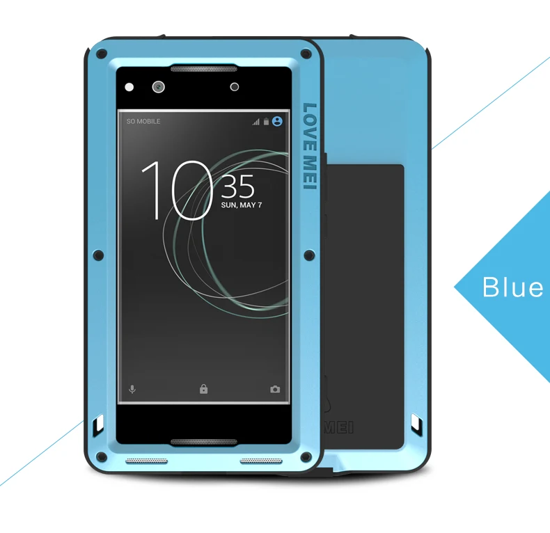 Оригинал Любовь Мэй Водонепроницаемый противоударный чехол для Sony Xperia XA1 ультра