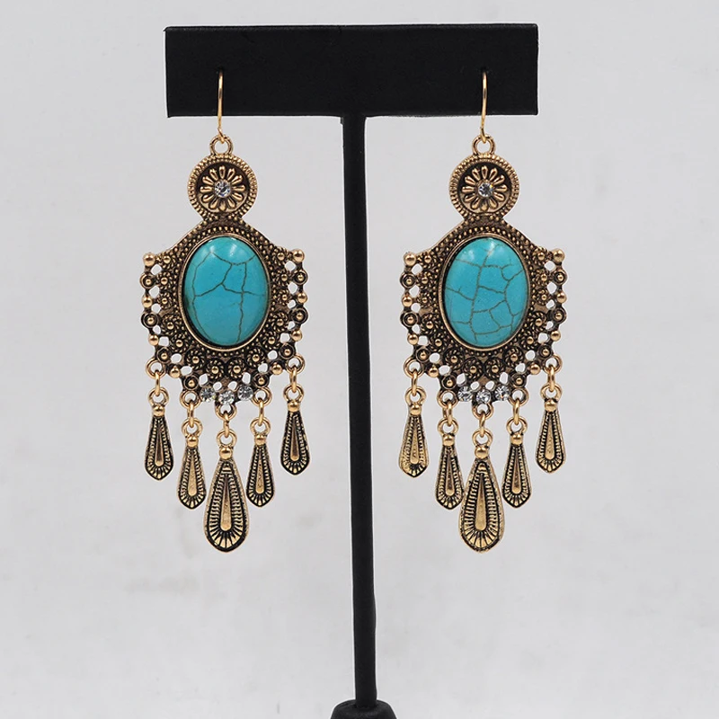 LOVBEAFAS модные браслеты богемные длинные свисающие серьги для женщин ювелирное