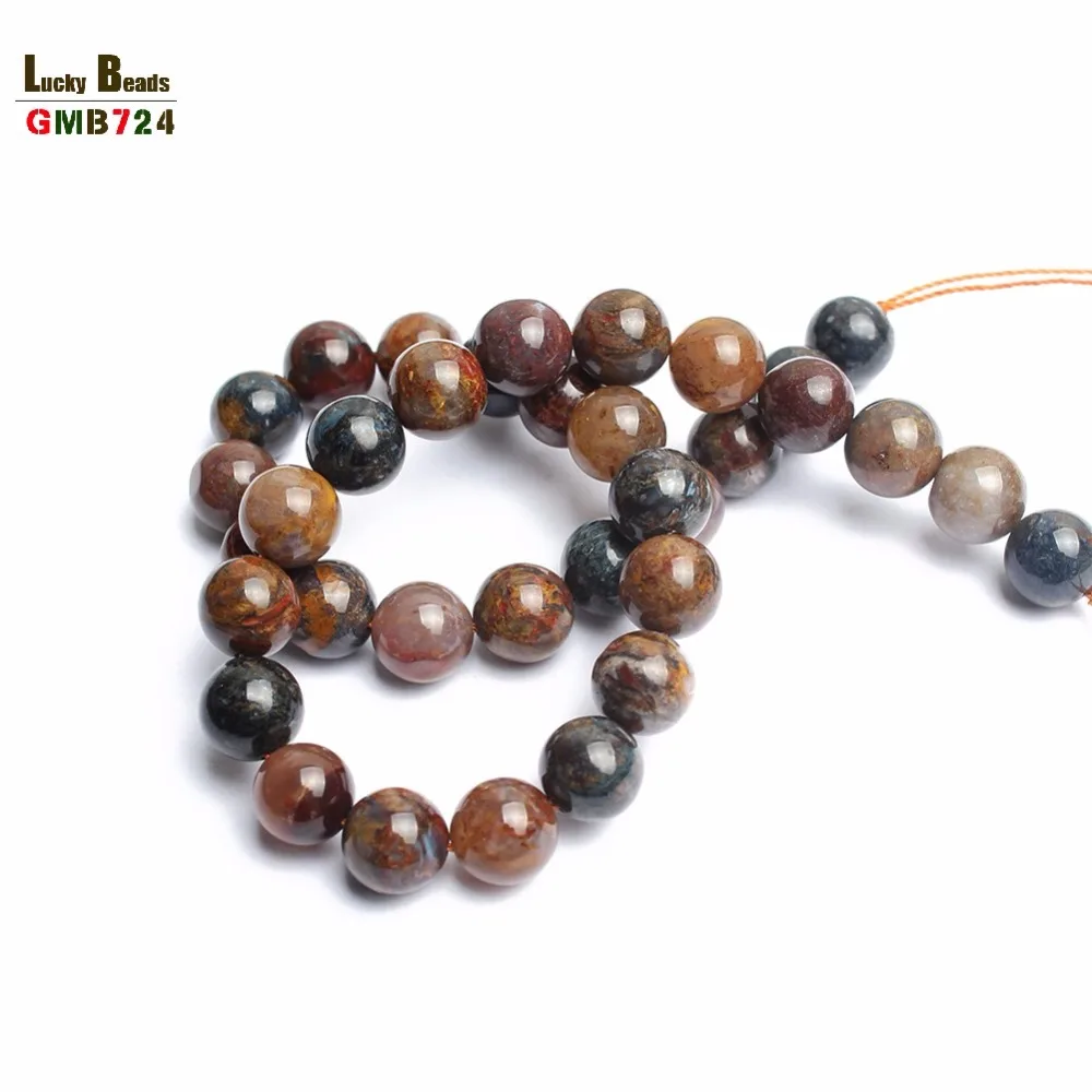 Natural Pietersite Stone Round Loose Beads For Jewelry Making 15inches/strand 6/8/10/12mm Bracelet Diy | Украшения и аксессуары