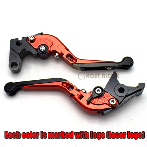 Red black Логотип(ZR-7) зеленый+ Титан для Kawasaki ZR-7/S ZR7 ZR7S 1999-2003 2000 2001 2002 ЧПУ мотоцикл Рычаги Тормозная система сцепления - Цвет: Red black