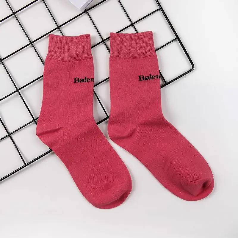 

women socks cotton socks Zerlos letters print hip hop skateboard tube women socks wild tube socks skarpetki 1 lots=2 pairs