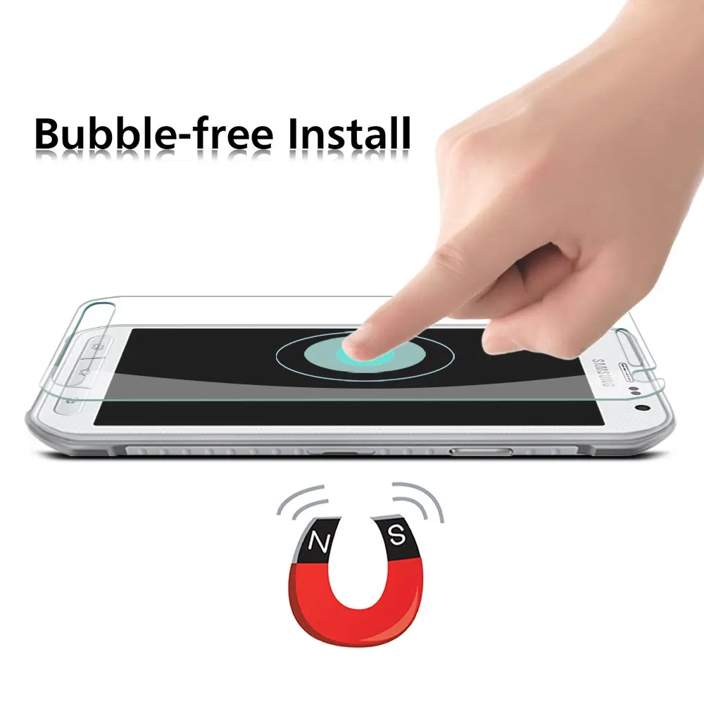 9 H HD закаленное стекло es для Samsung Galaxy S6 Закаленное протектор экрана Ультра