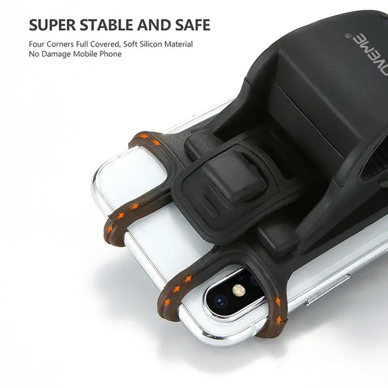 floveme universal bike phone holder adjustable motorcycle bicycle phone holder stand for iphone 11 pro 8 handlebar clip bracket free global shipping