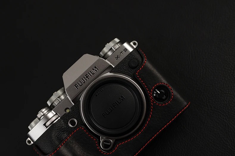 VR брендовый чехол для камеры из натуральной кожи, полусумка, боди для Fujifilm XT3 XT3 Fuji X-T3, сумка для камеры ручной работы