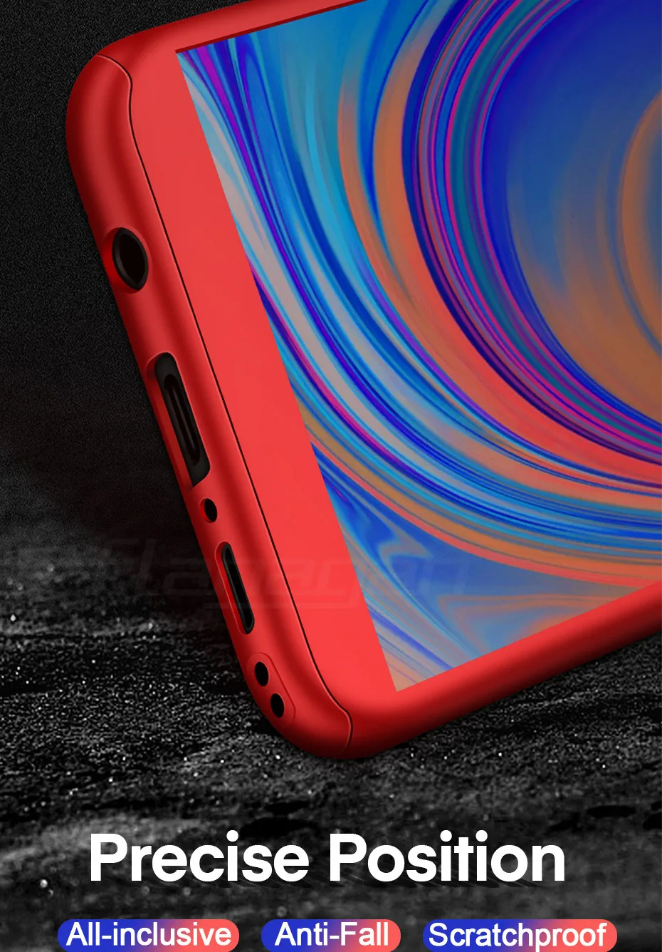 360 противоударный чехол для телефона для samsung Galaxy A7 A6 A8 J4 J6 плюс A9 крышка чехол для samsung A30 A50 M10 M20 J2 Core A10 чехол