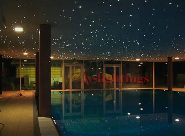 Светильник из оптического волокна 32 Вт светодиодный светильник коробка