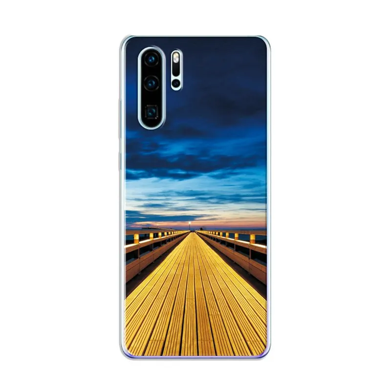 Новинка чехол для телефона Huawei P30 Pro новейший силиконовый с принтом бабочки Lite Funda