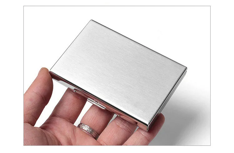 ZOVYVOL легкомысленный держатель для карт из металла Porte Carte Карманный Кошелек для кредитных карт Именная Карта Чехол для мужчин Бизнес Банковская карта посылка чехол