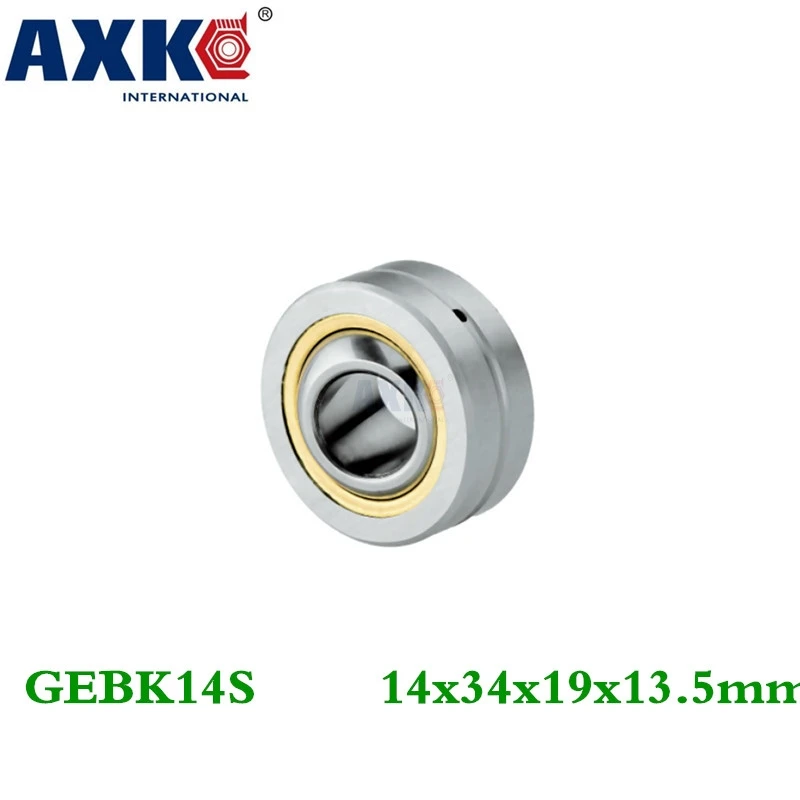 

Axk Gebk14s Pb-14 Radial Spherical Plain Bearing With Self-lubrication For 14mm Shaft