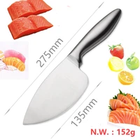 free shipping high quality very sharp chef knife full stainless steel cutting meat fruit vegetable knives cooking knives cleaver