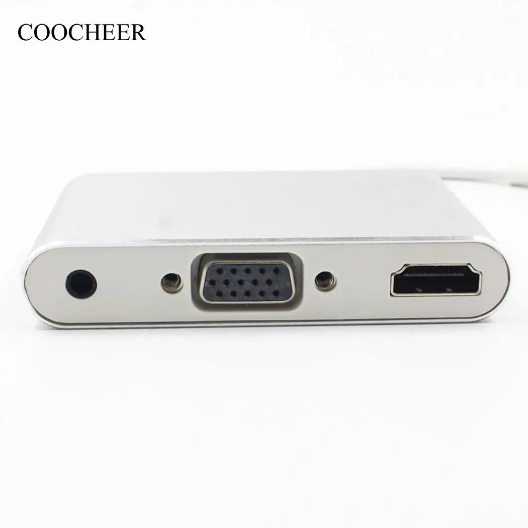 Мульти av адаптер для наушников интерфейс ipod Digital Lightning HD iphone VGA|Кабели VGA| |
