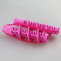 3bags spiral perm free volume plastic hair rollers professional hair curler hair styling tool diy curlers 2pcsbag