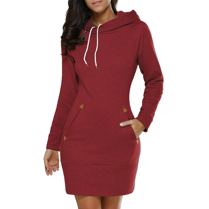 Новинка 2018 женские длинные толстовки осенняя облегающая толстовка Женская