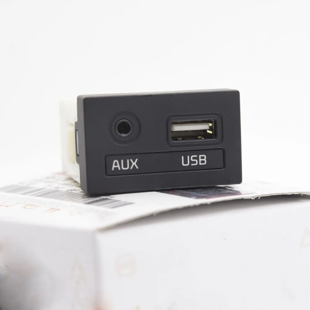 Оригинальный AUX USB разъем в сборе 1 шт. 96120A7000 (для KIA Forte Cerato K3 2014 2015) 96120 A7000|assis| |