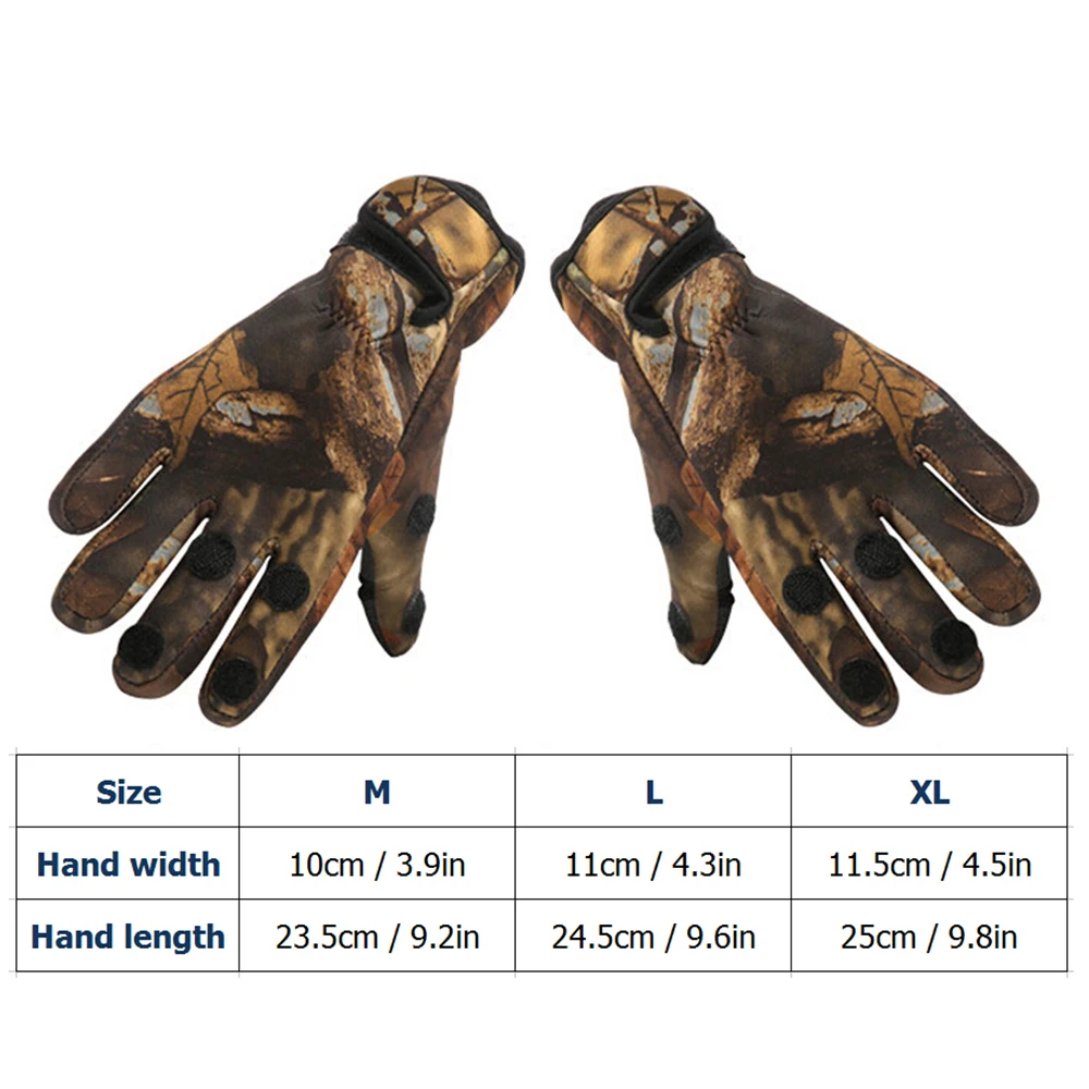 Противоскользящие рыболовные перчатки сезонные износостойкие охотничьи