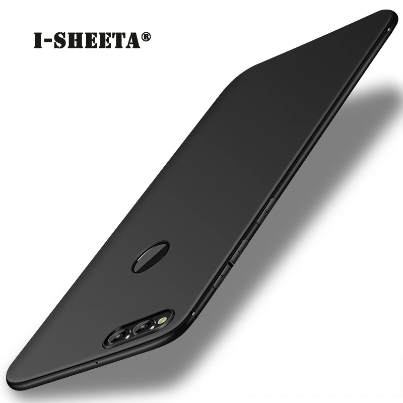 Противоударный чехол для Huawei Y5 Y6 Y7 Prime 2018 Защитный Мягкий ТПУ силиконовый матовый