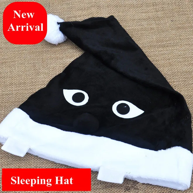 Uzumaki Naruto на руто аниме Косплэй Кепки с черными флисовыми колпак для сна|naruto sleeping