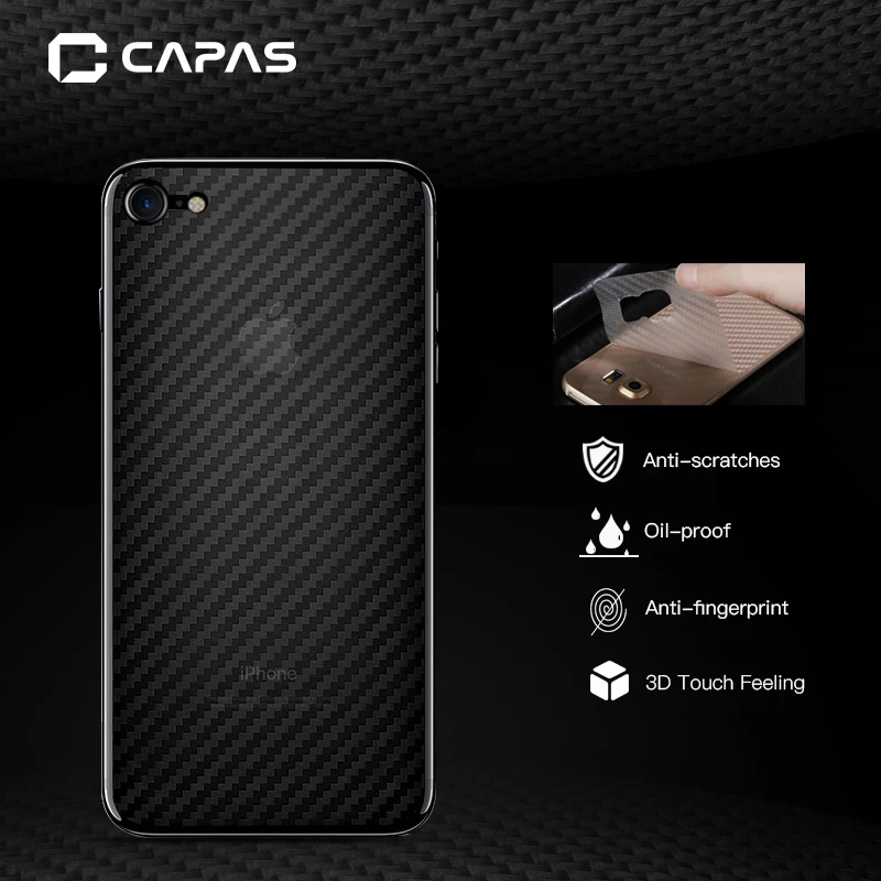 Оригинальные capas для iPhone 7 8 Передняя защитная пленка из закаленного стекла задней