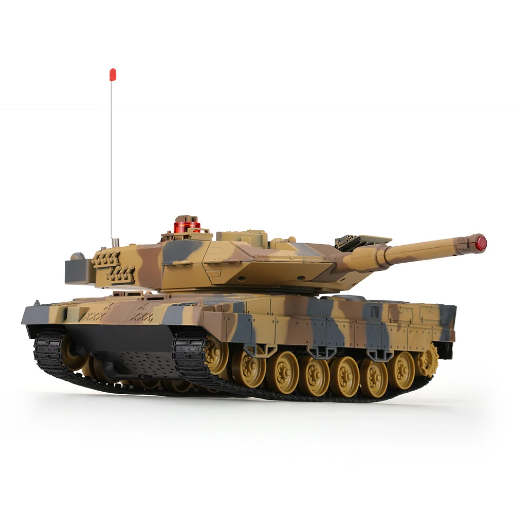 Дистанционный con tank HQ516 1/24 большой rc боевой танк A6 инфракрасный с пультом