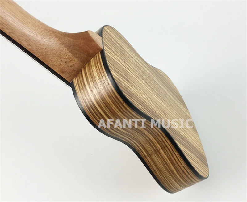 Afanti Music Zebrawood/17 дюймовое укулеле (DGA 214)|zebrawood|zebrawood ukulele |