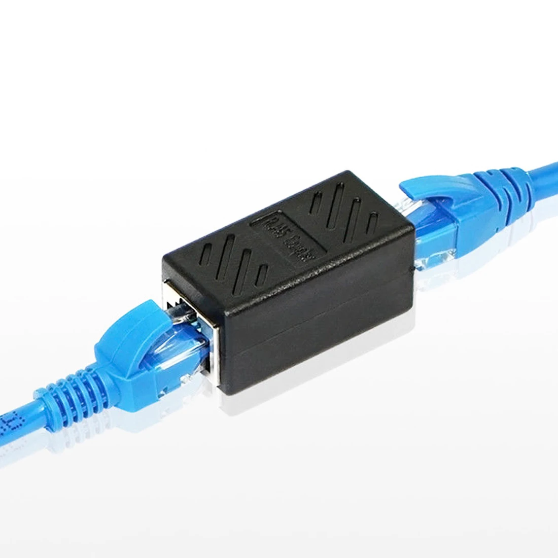 RJ45 гнездовой к гнезду CAT6 сетевой Ethernet LAN разъем адаптер кабель удлинитель в линии