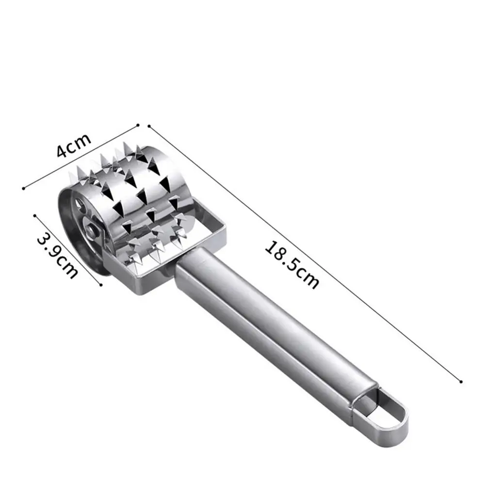 Meat Tenderizer Ultra Sharp Needle Stainless Steel Blades Kitchen Tool for Steak Pork Beef Fish Tenderness Hammer Cookware | Дом и сад