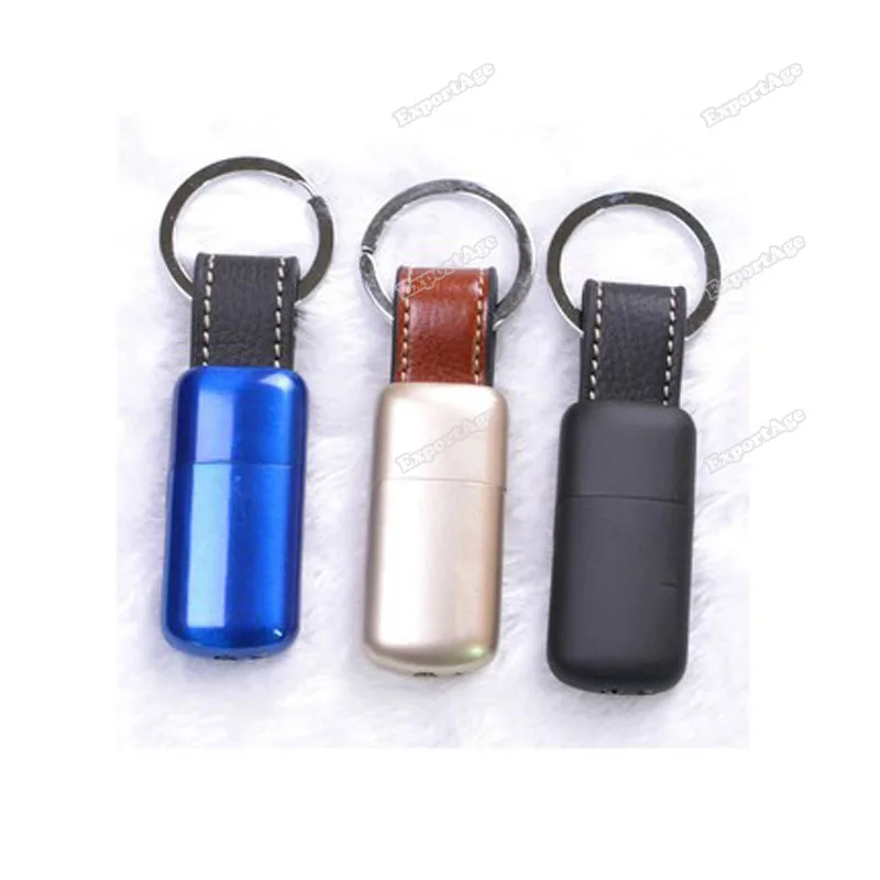 Exportage New hot Hot Fashion Portabale Leather Pendant Keychain Striker Flame Lighter Key Chain Exquisite! | Игрушки и хобби