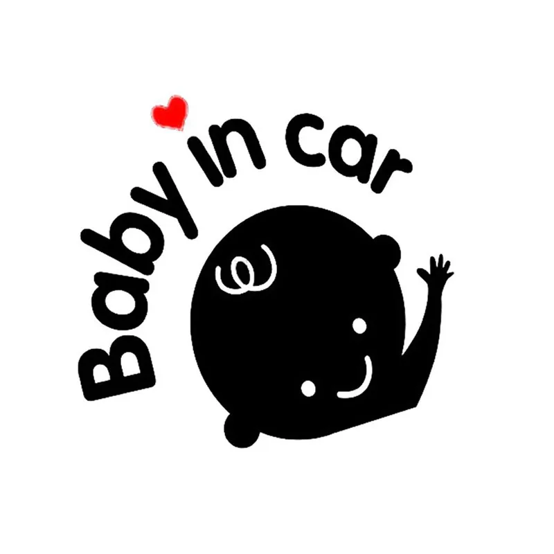 Dropship 1PCS Car Sticker Creative Vinyl Window Decal Accessories Fashion Baby In Auto Waterproof DIY Car-styling Decoration | Автомобили
