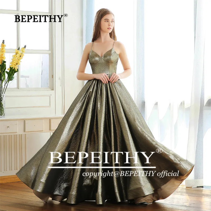 BEPEITHY, v-образный вырез, блестящее ТРАПЕЦИЕВИДНОЕ вечернее платье, вечерние платья,, халат De Soiree, сексуальное, с открытой спиной, длинное платье для выпускного вечера, платье, Gala Jurken